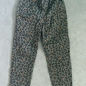 Vans Leopard Print Relaxed Fit Pants